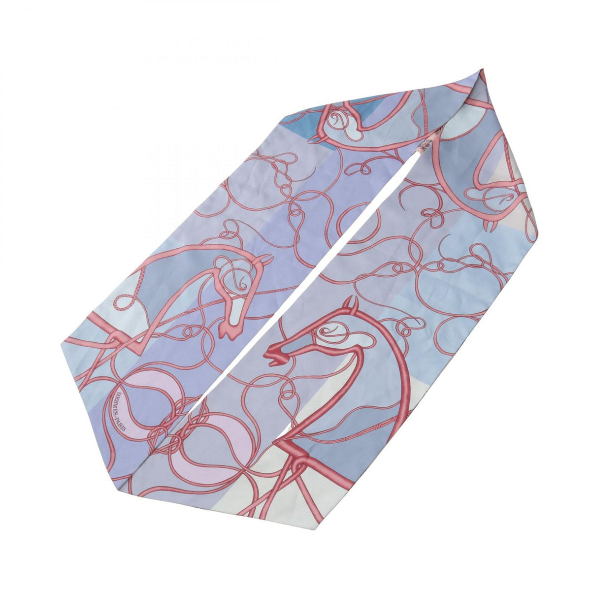 Hermes Scarf Maxi Twilly Coup de Fouet Au Bloc Silk — view 2