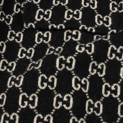Gucci Poncho GG Jacquard Cape Wool — view 6