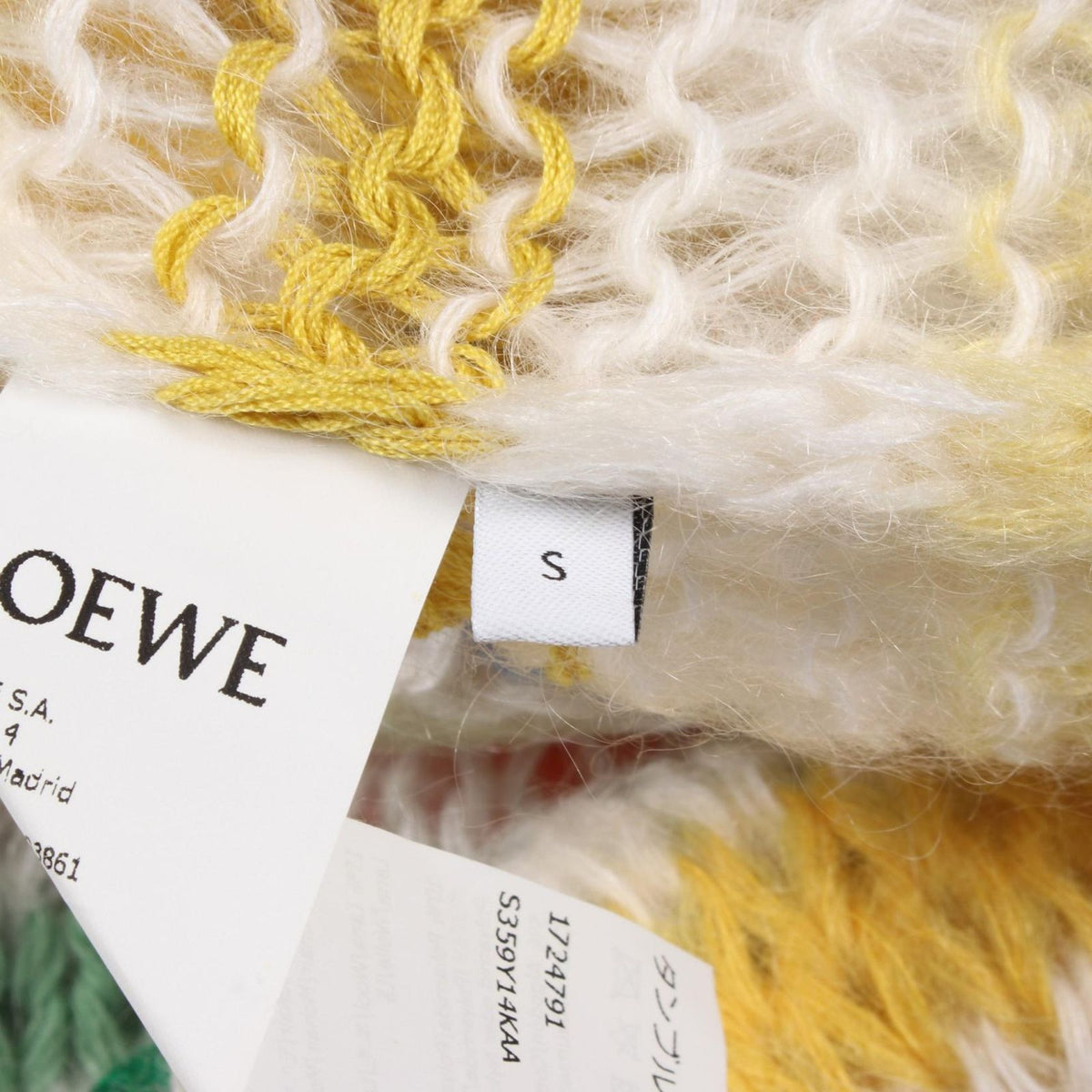 Loewe Knit Anagram Wool Sweater — view 5