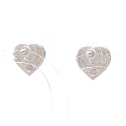 Chanel Earrings Heart CC Logo — view 2