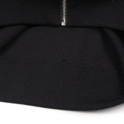 Moncler Down Jacket Hooded Contrast Hoodie Wool Nylon Knit — view 6