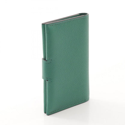 Hermes Card Case M S Vert Vertigo Jaune Naple — view 2
