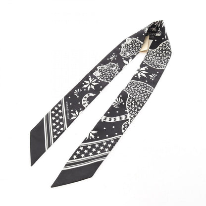 Hermes Scarf Twilly les Leopards Bandana Silk — view 2