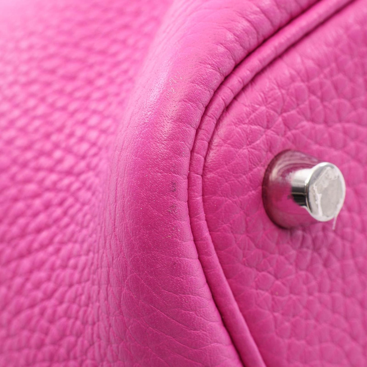 Hermes Handbag Picotin Lock PM Magnolia Leather — view 6