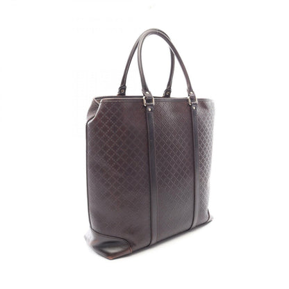 Gucci Tote Bag Diamante Dark Brown Leather — view 2
