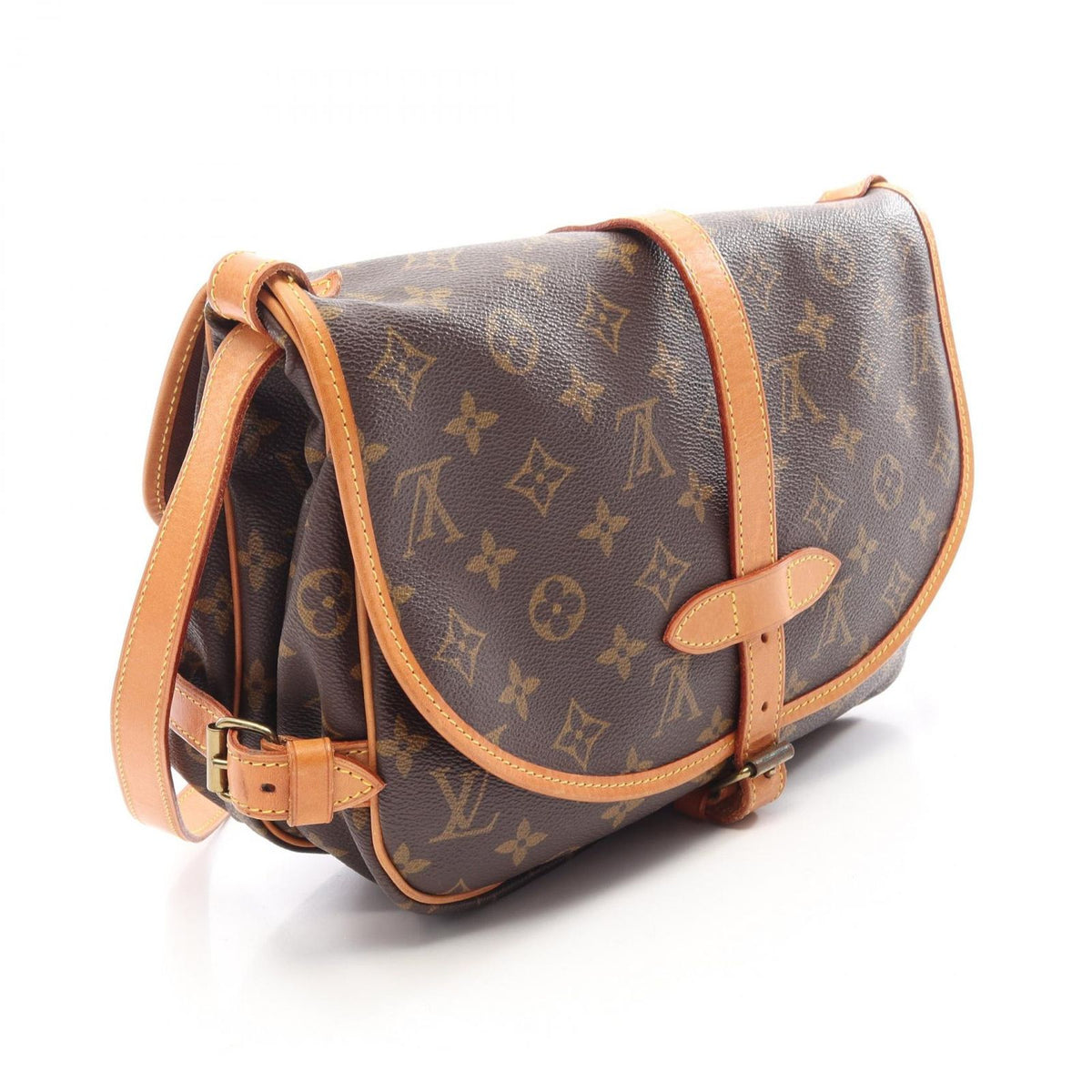 Louis Vuitton Shoulder Bag Saumur 30 Leather — view 2