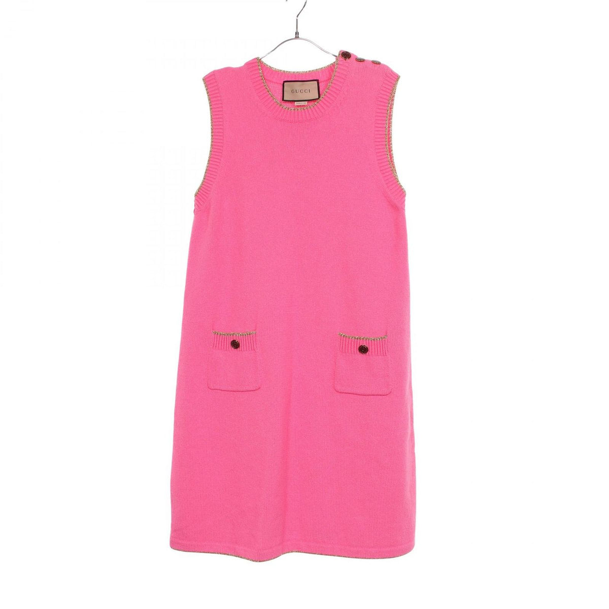 Gucci Dress Sleeveless Cotton Knit