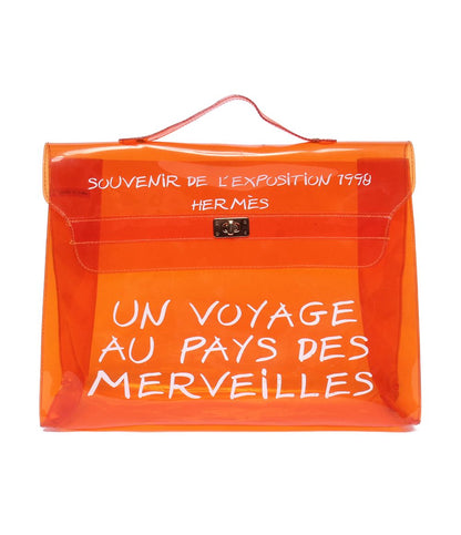 Hermes Handbag Gold Vinyl Kelly
