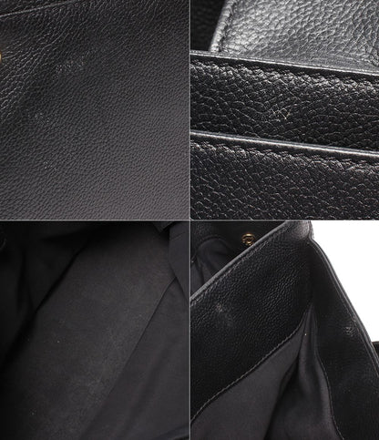 Chanel Tote Bag Gold Caviar Leather Executive — view 8