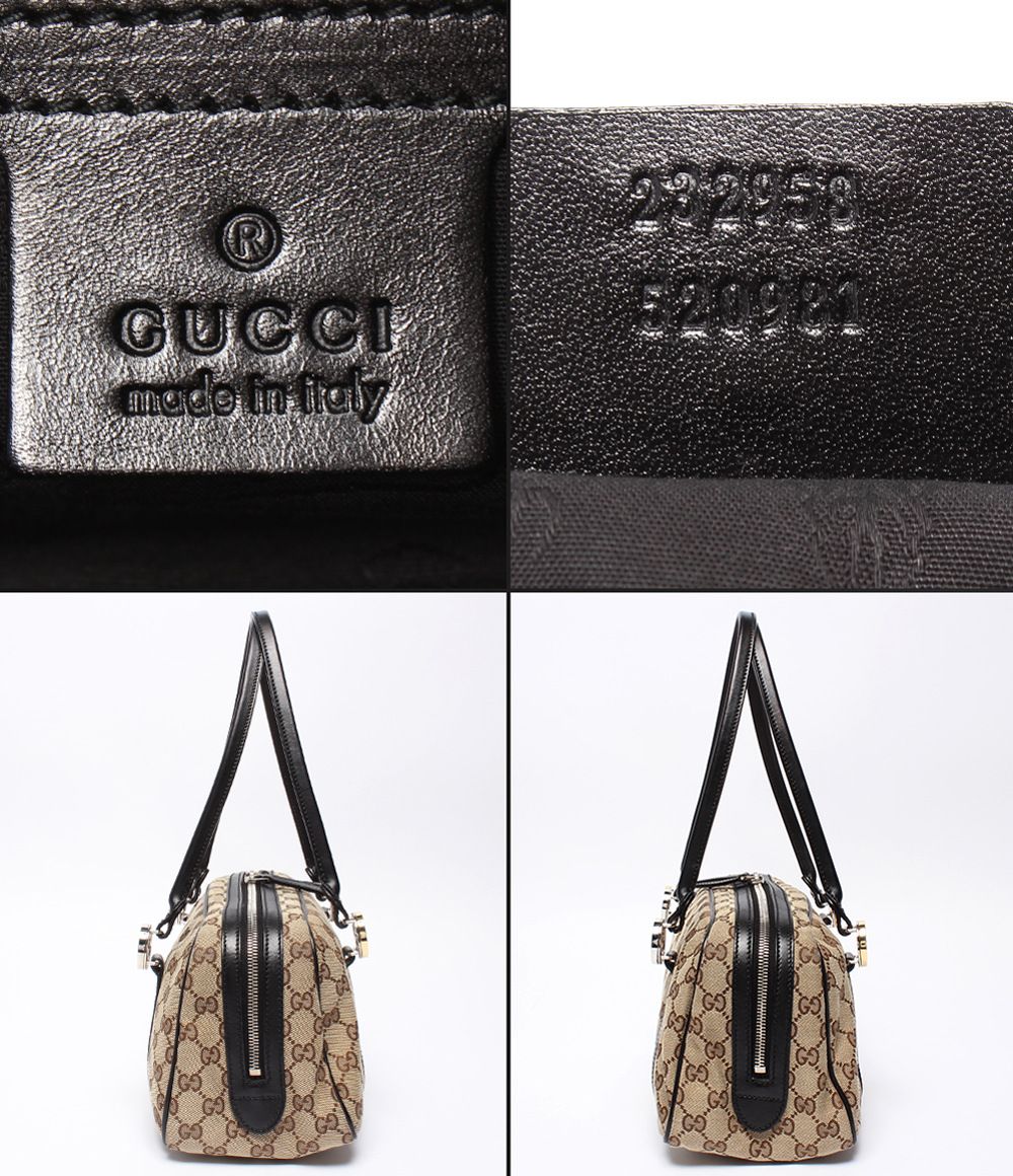 Gucci Shoulder Bag Mini GG Twins Canvas — view 4