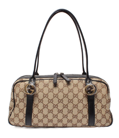 Gucci Shoulder Bag Mini GG Twins Canvas