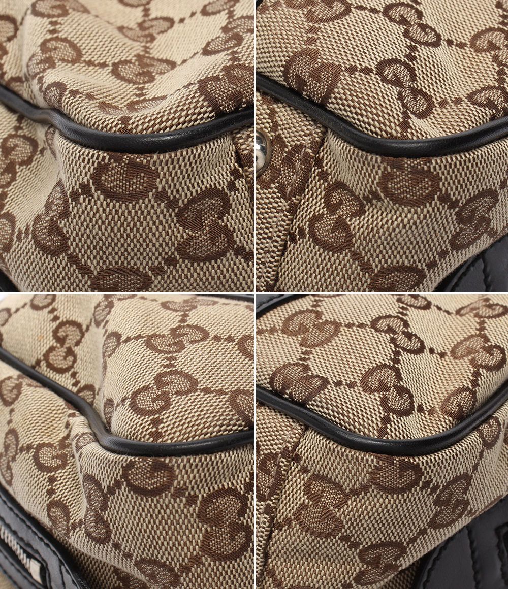 Gucci Shoulder Bag Mini GG Twins Canvas — view 5