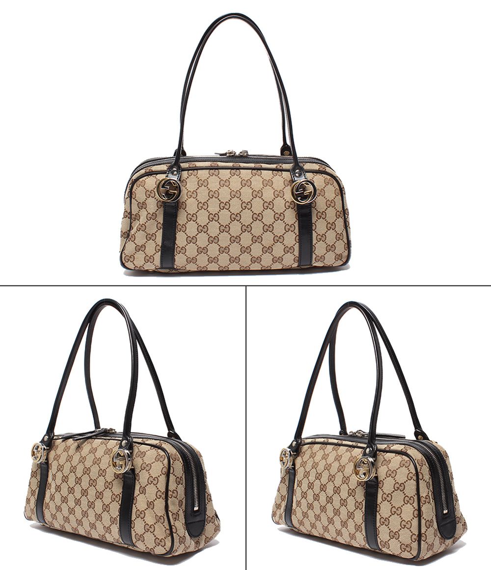 Gucci Shoulder Bag Mini GG Twins Canvas — view 2
