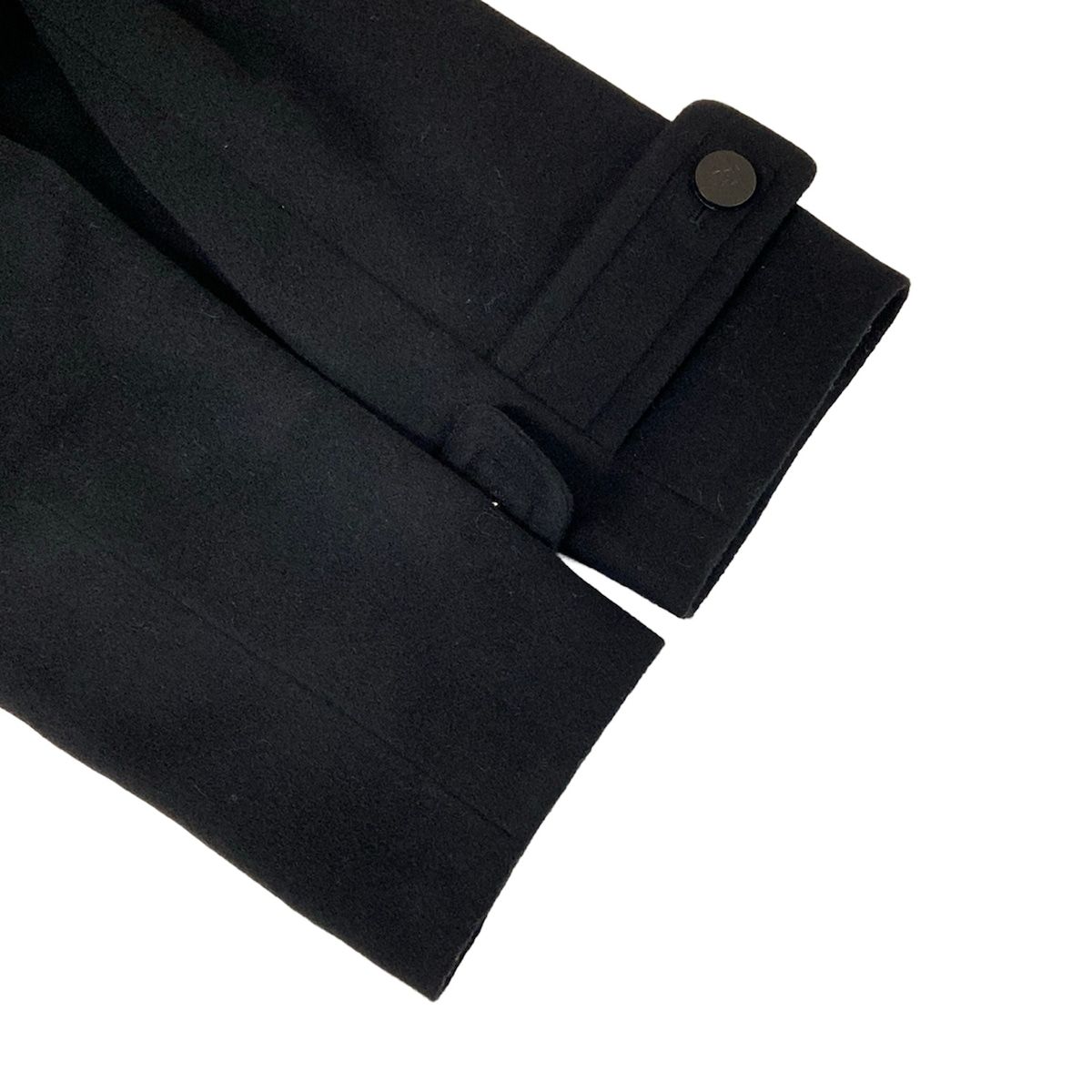 Chanel Coat M Black Cashmere — view 5