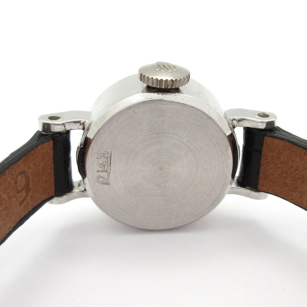 Rolex Watch 14k White Gold Antique OH Silver — view 5
