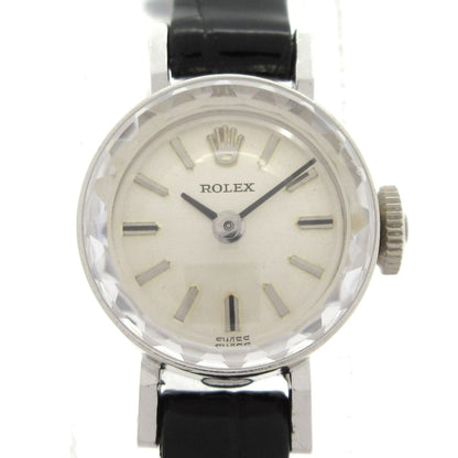 Rolex Watch 14k White Gold Antique OH Silver