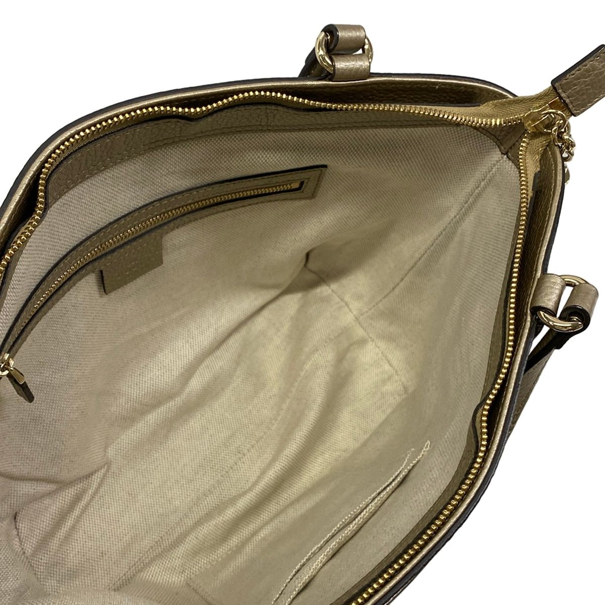 Gucci Handbag Soho Blanc Leather — view 7