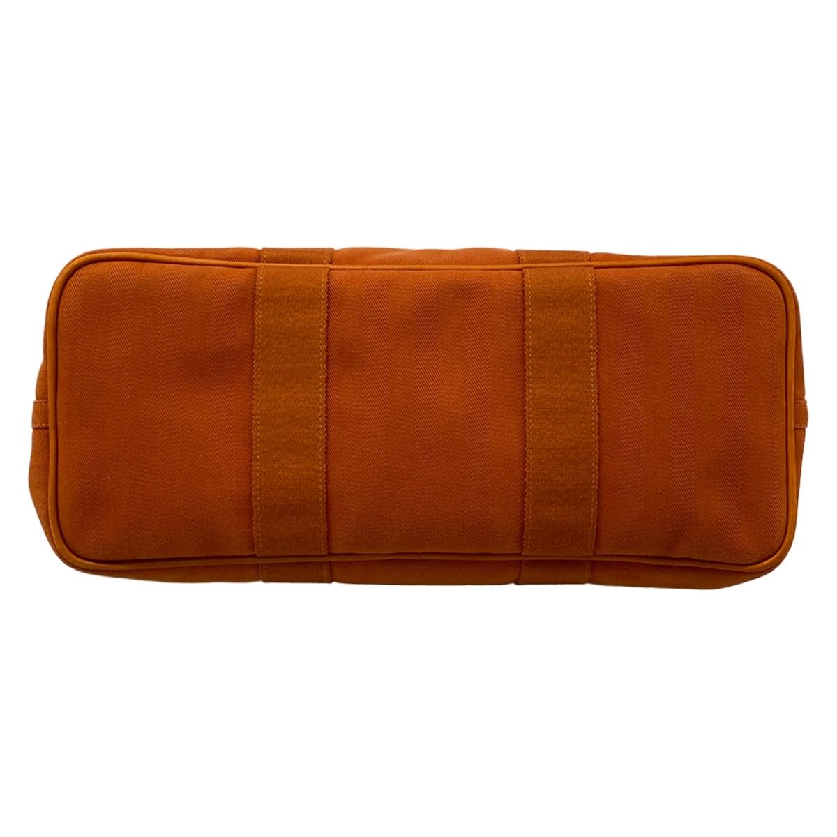 Hermes Handbag Valparaiso MM Dark Brown Leather — view 5