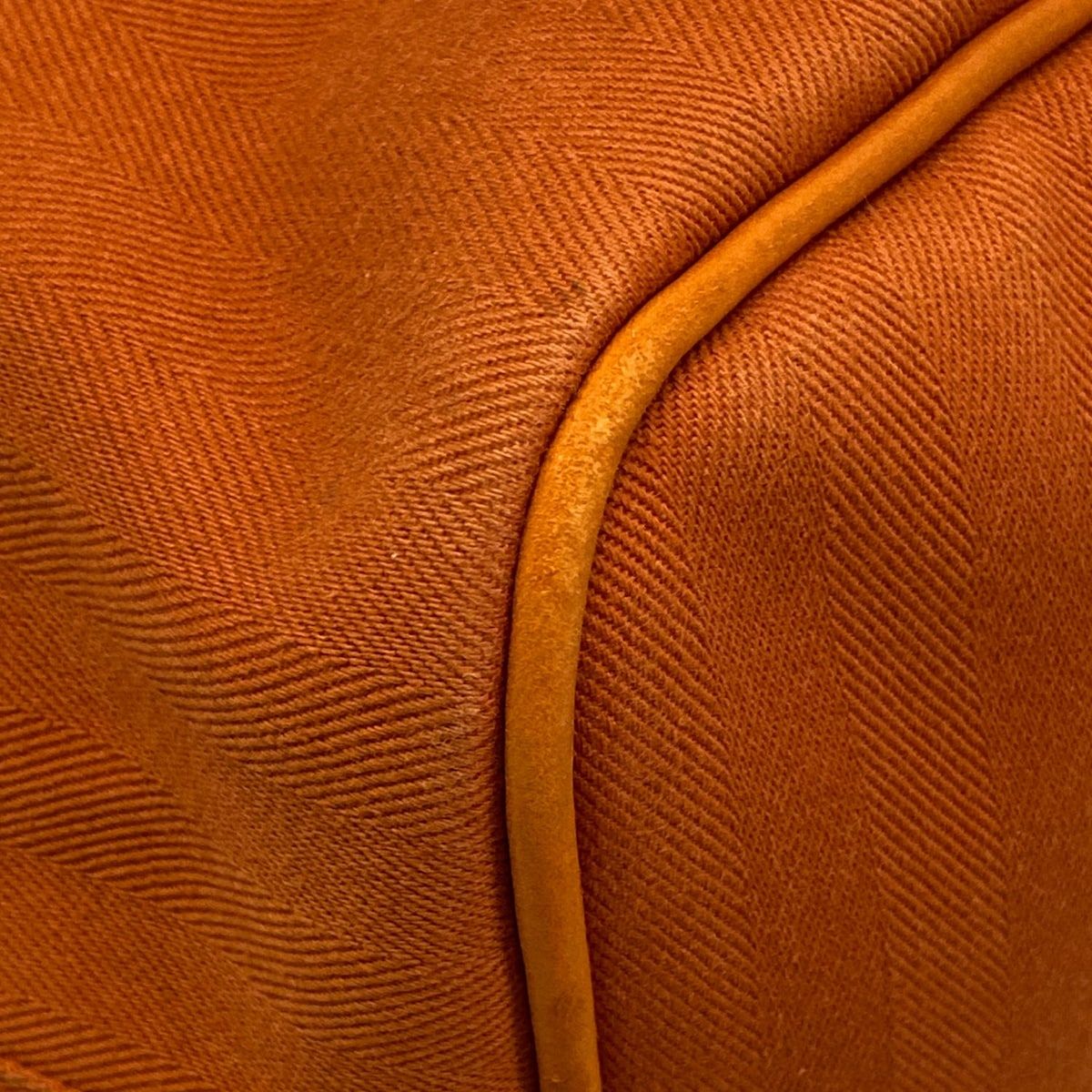 Hermes Handbag Valparaiso MM Dark Brown Leather — view 6
