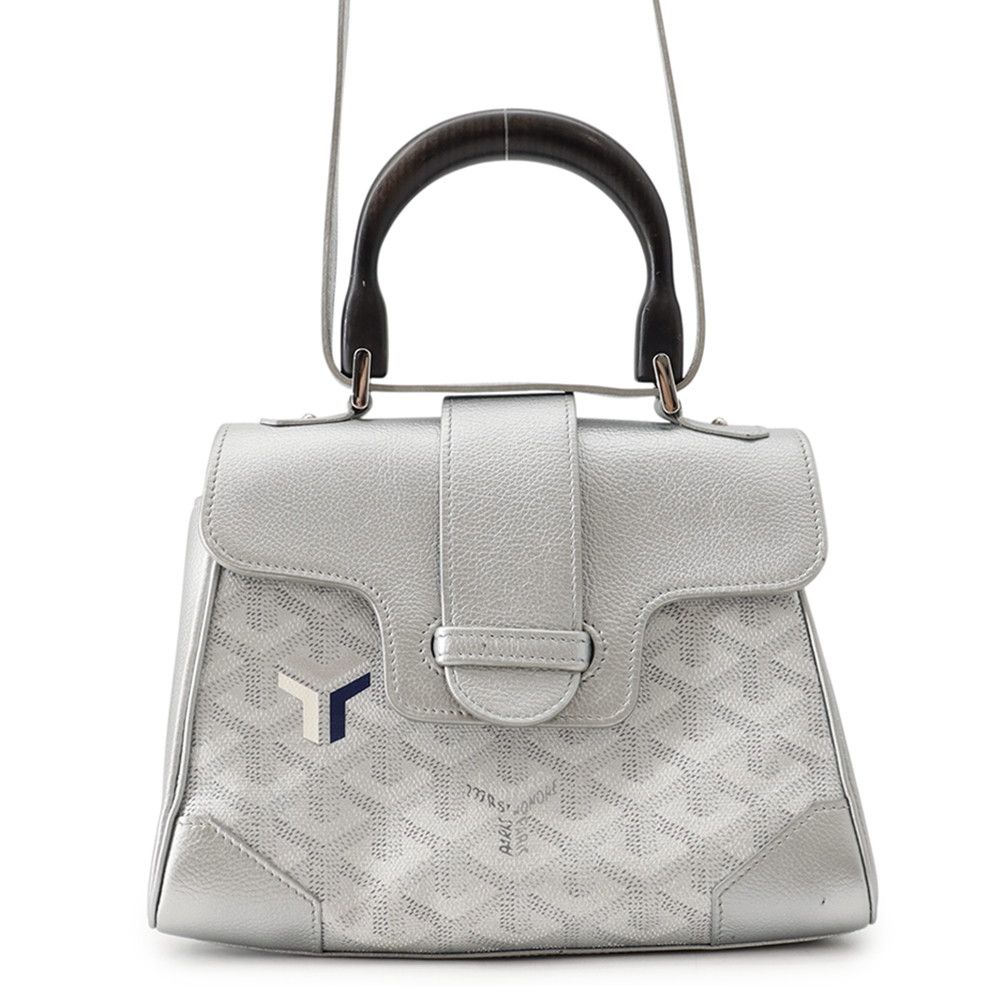 Goyard Handbag Saigon Mini Souple Wood 2-Way