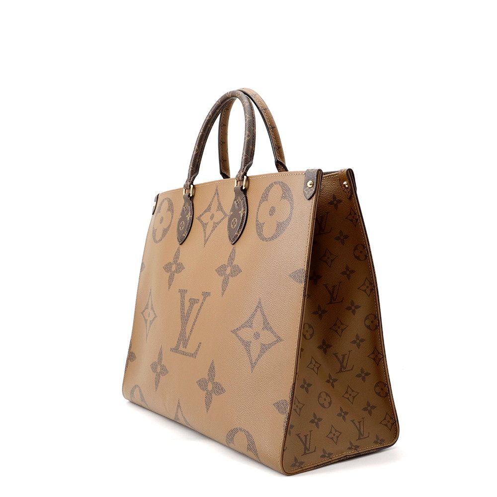 Louis Vuitton Tote Bag Monogram Reverse Giant On The Go GM 2-Way — view 2