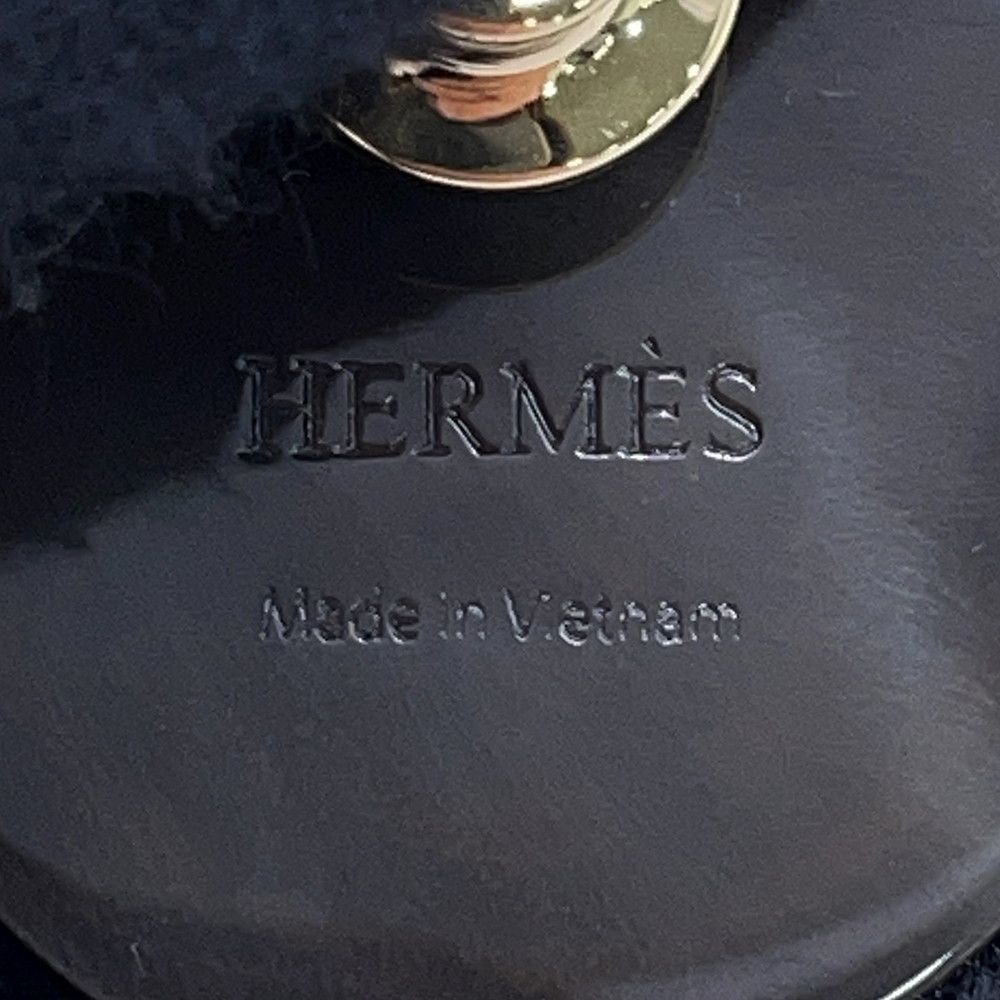 Hermes Pin Badge 3 Point Set Cheval de Cour Buffalo Horn — view 5