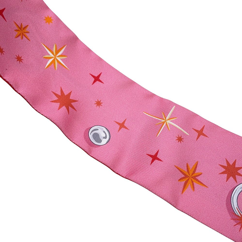 Hermes Scarf Twilly C'est la Fete Silk Twill — view 5