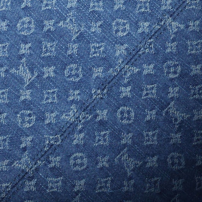 Louis Vuitton Monogram Denim Speedy Software 30 Boston Bag Blue — view 7