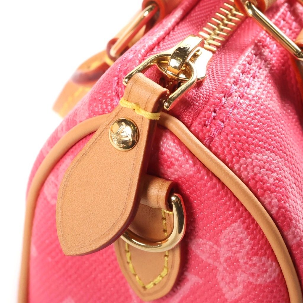 Louis Vuitton Monogram Origin Nano Speedy Shoulder Bag Leather Pink — view 6