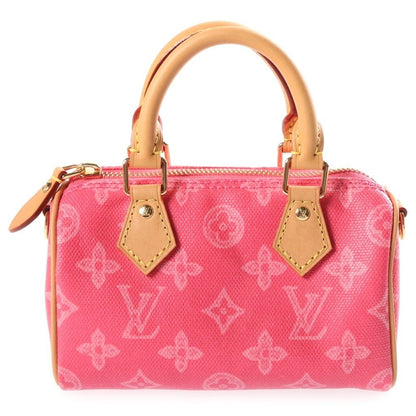 Louis Vuitton Monogram Origin Nano Speedy Shoulder Bag Leather Pink