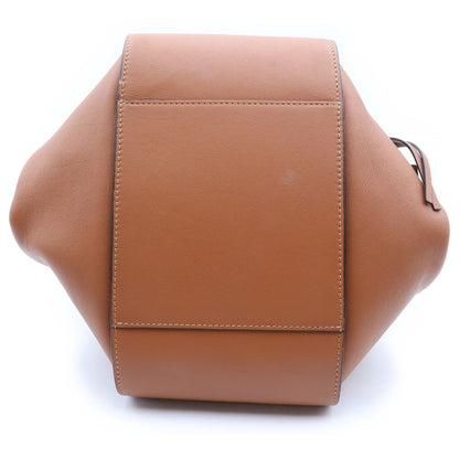 Loewe Hammock Small 2-Way Shoulder Bag Brown Leather — view 4
