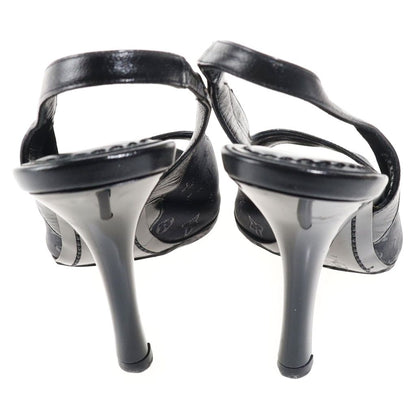Louis Vuitton Monogram Open Toe Pumps Sandals Strap Stiletto — view 3