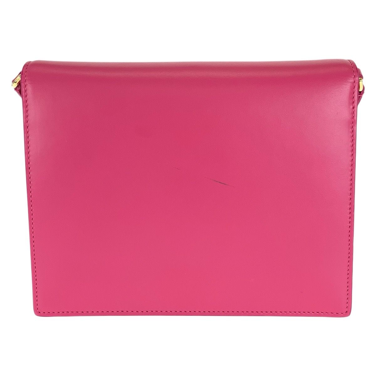 Dolce & Gabbana DG Logo 2-Way Pink Gold Leather Shoulder Bag Clutch — view 2