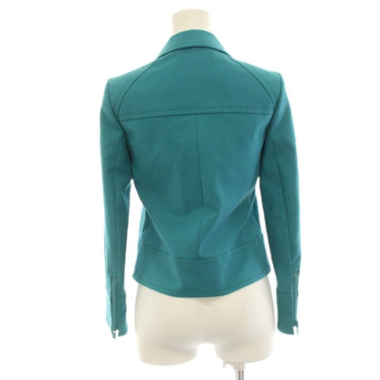 Gucci Jacket Zip Up Turquoise Blue 38 — view 3