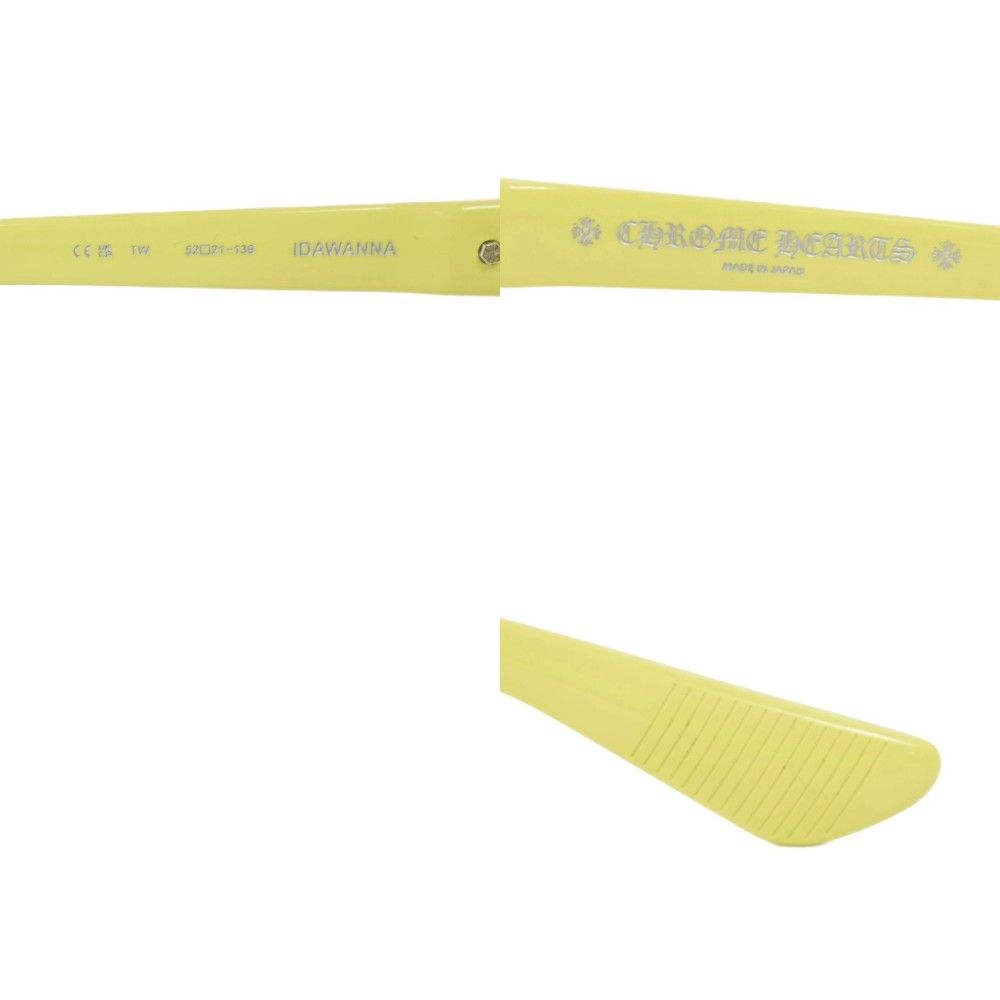 Chrome Hearts Idawanna Sunglasses Eyewear 52 Yellow — view 8