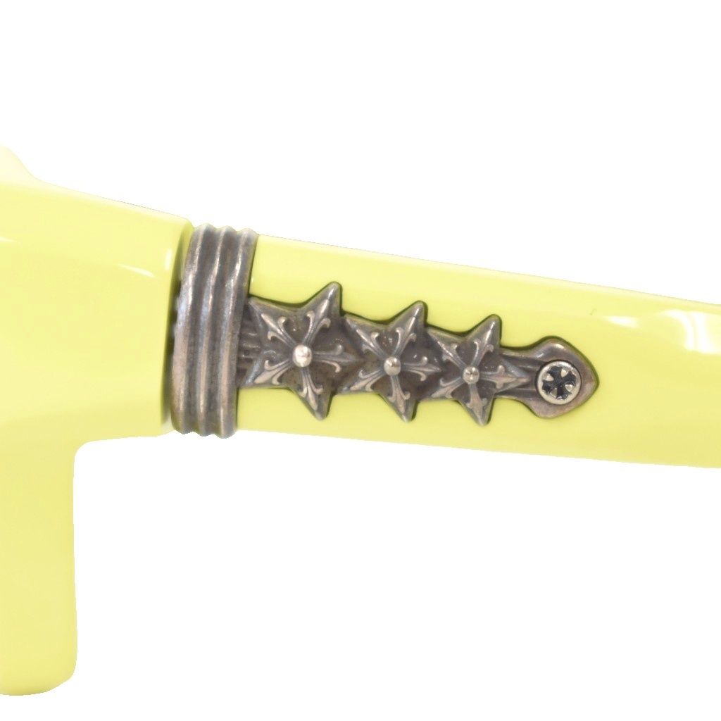 Chrome Hearts Idawanna Sunglasses Eyewear 52 Yellow — view 6