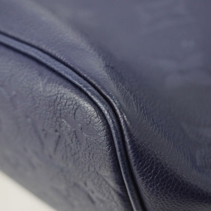 Louis Vuitton Tote Bag Monogram Empreinte Neverfull MM Navy — view 6