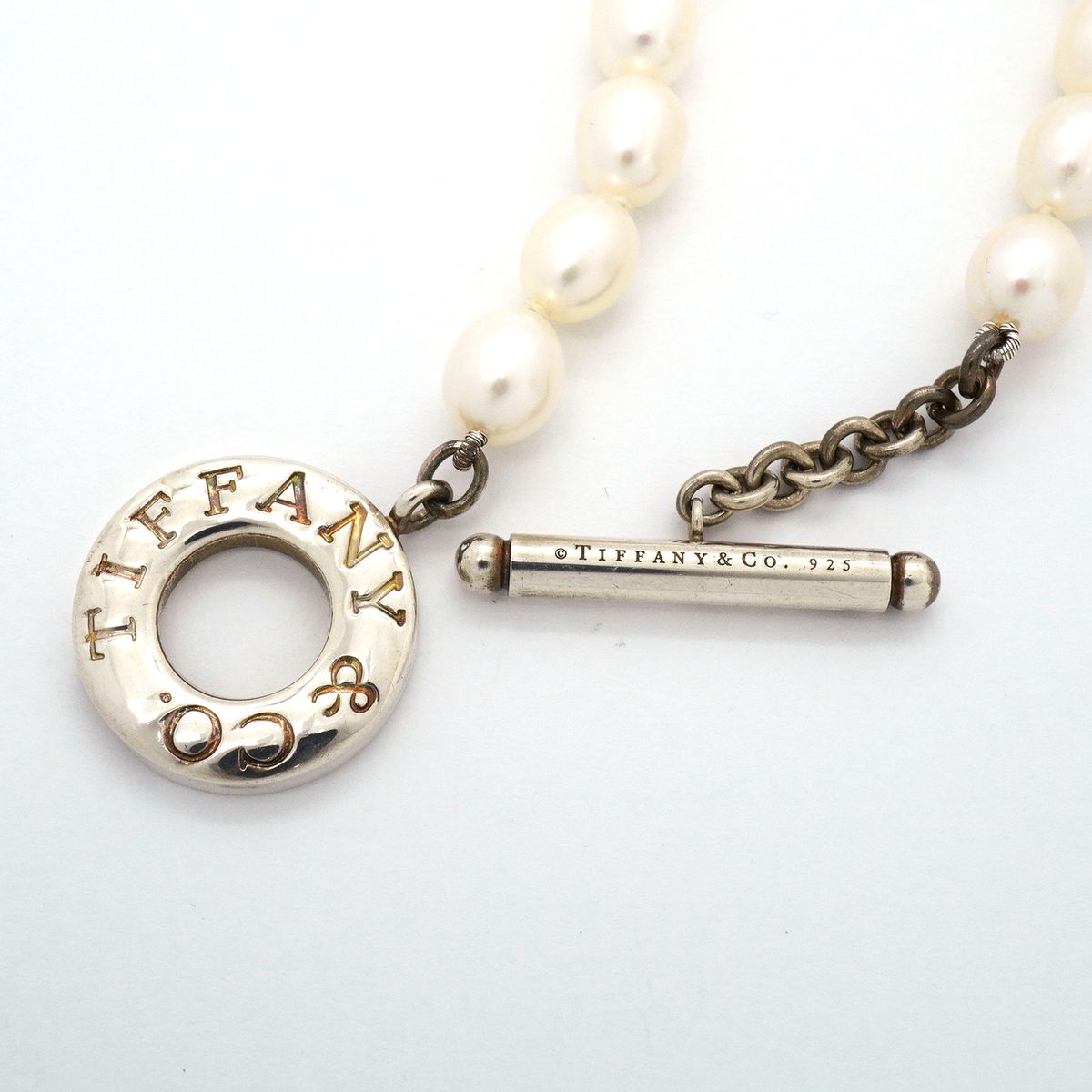 Tiffany & Co Bracelet 925 Sterling Silver Pearl — view 5