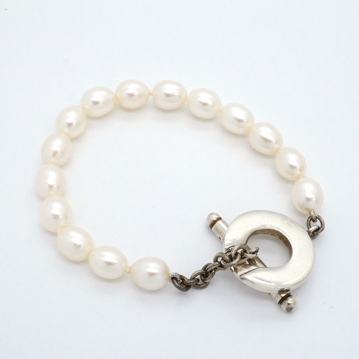 Tiffany & Co Bracelet 925 Sterling Silver Pearl — view 2