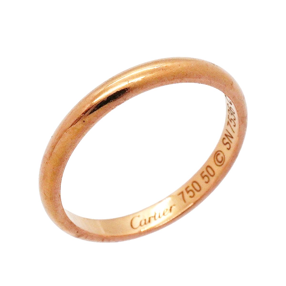 Cartier Ring Wedding 18k Pink Gold