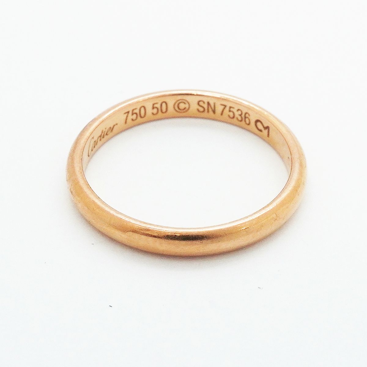 Cartier Ring Wedding 18k Pink Gold — view 3