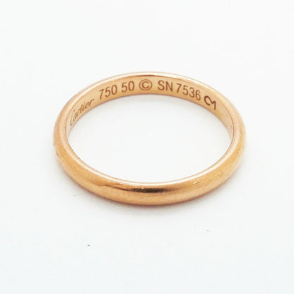 Cartier Ring Wedding 18k Pink Gold — view 3
