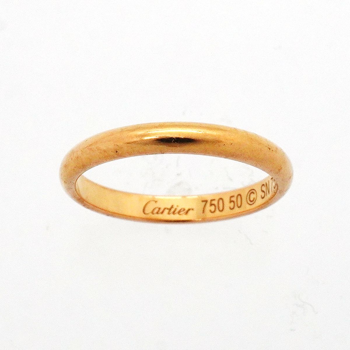 Cartier Ring Wedding 18k Pink Gold — view 2