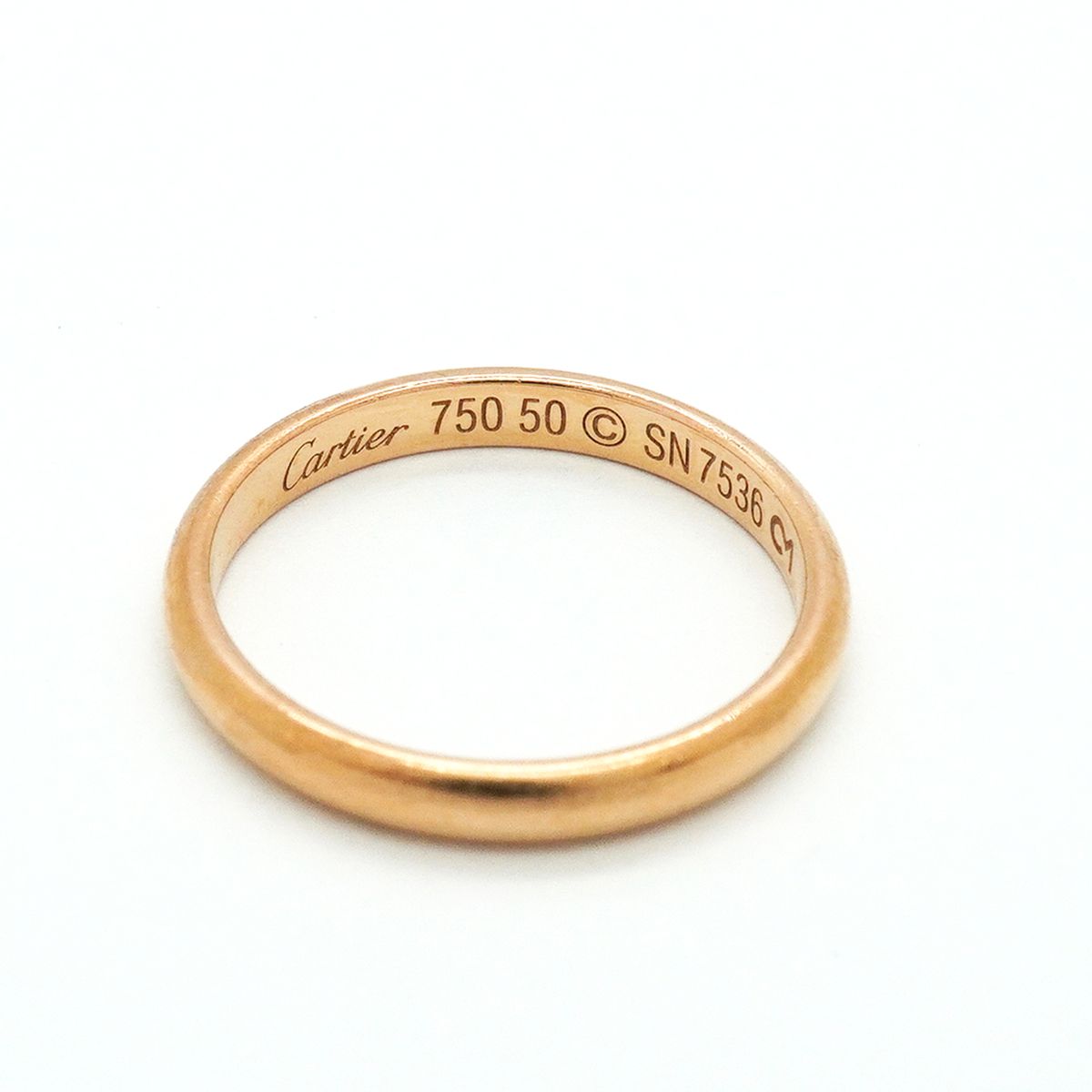 Cartier Ring Wedding 18k Pink Gold — view 4