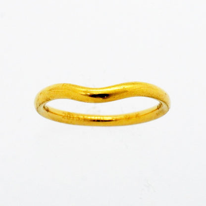 Tiffany & Co Ring Curved Band 18k Yellow Gold — view 2
