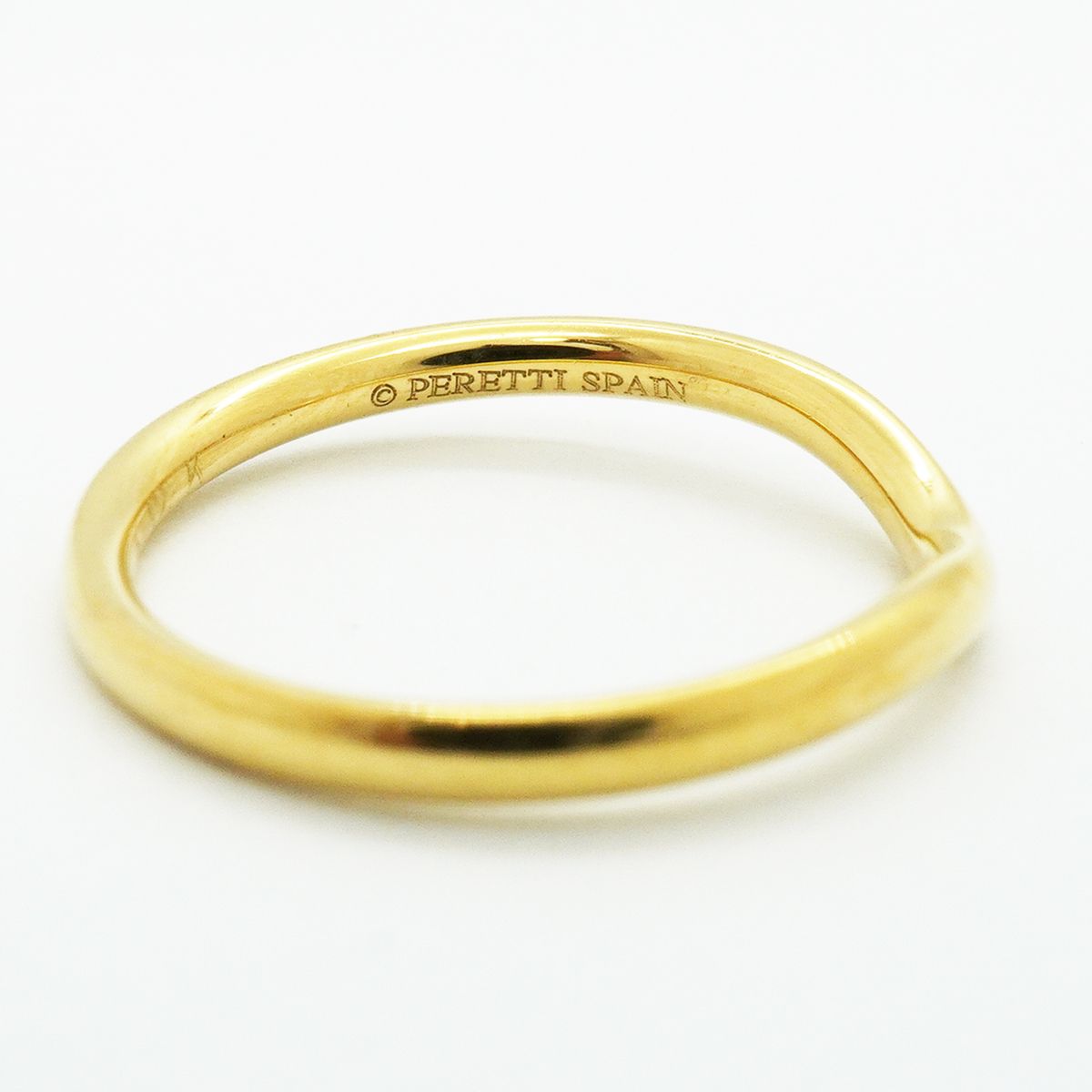 Tiffany & Co Ring Curved Band 18k Yellow Gold — view 5