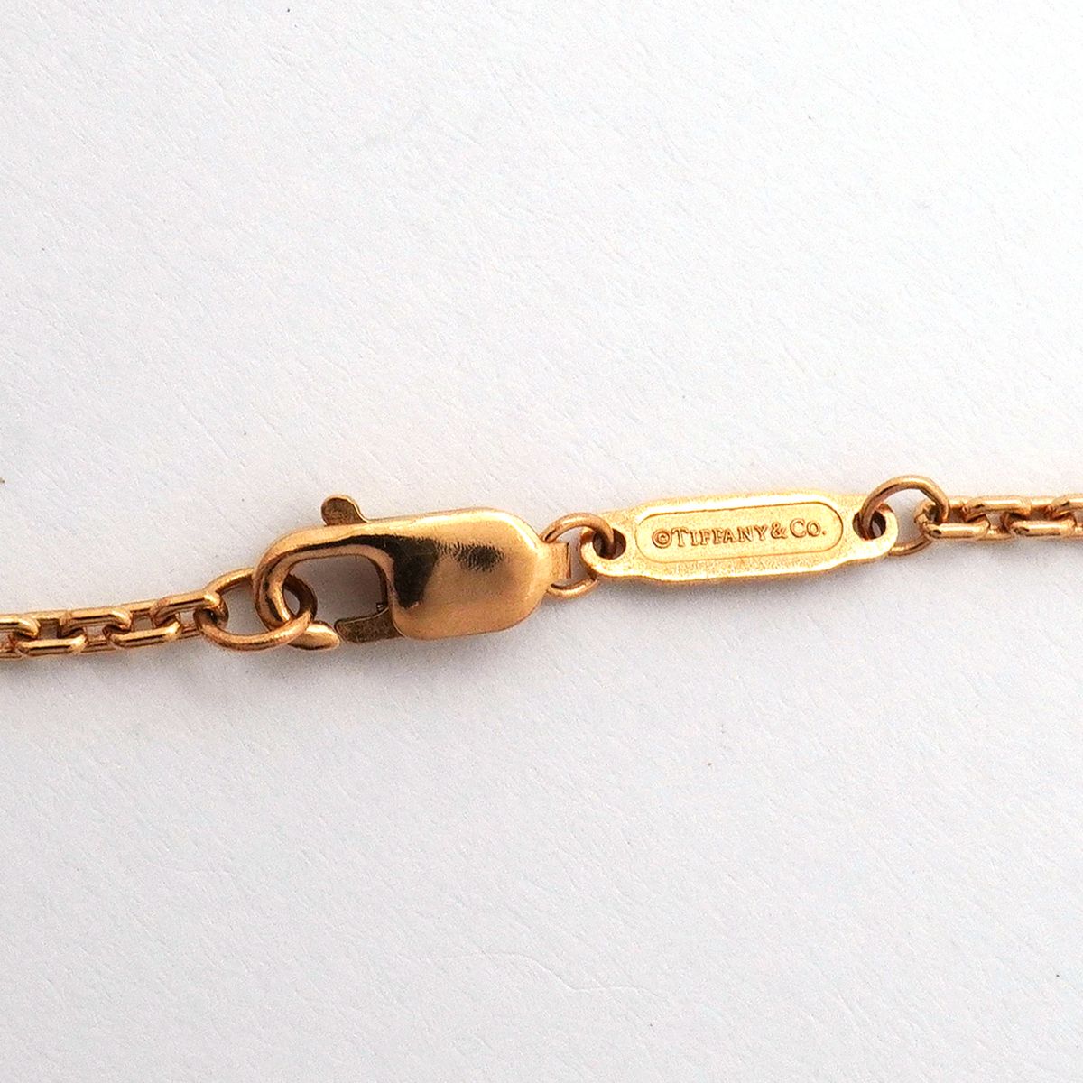 Tiffany & Co Necklace Rock Small 18k Pink Gold Diamond — view 4