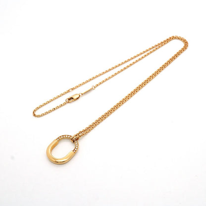 Tiffany & Co Necklace Rock Small 18k Pink Gold Diamond — view 3