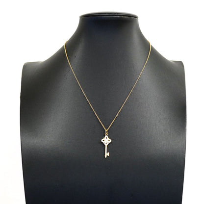 Tiffany & Co Necklace Victoria Key 18k Pink Gold Diamond — view 7