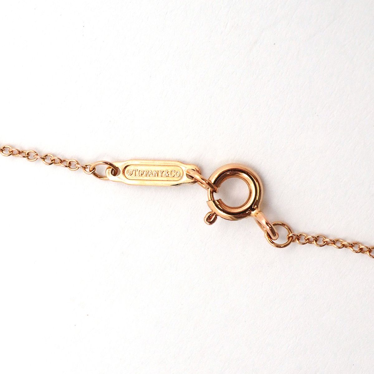 Tiffany & Co Necklace Victoria Key 18k Pink Gold Diamond — view 4